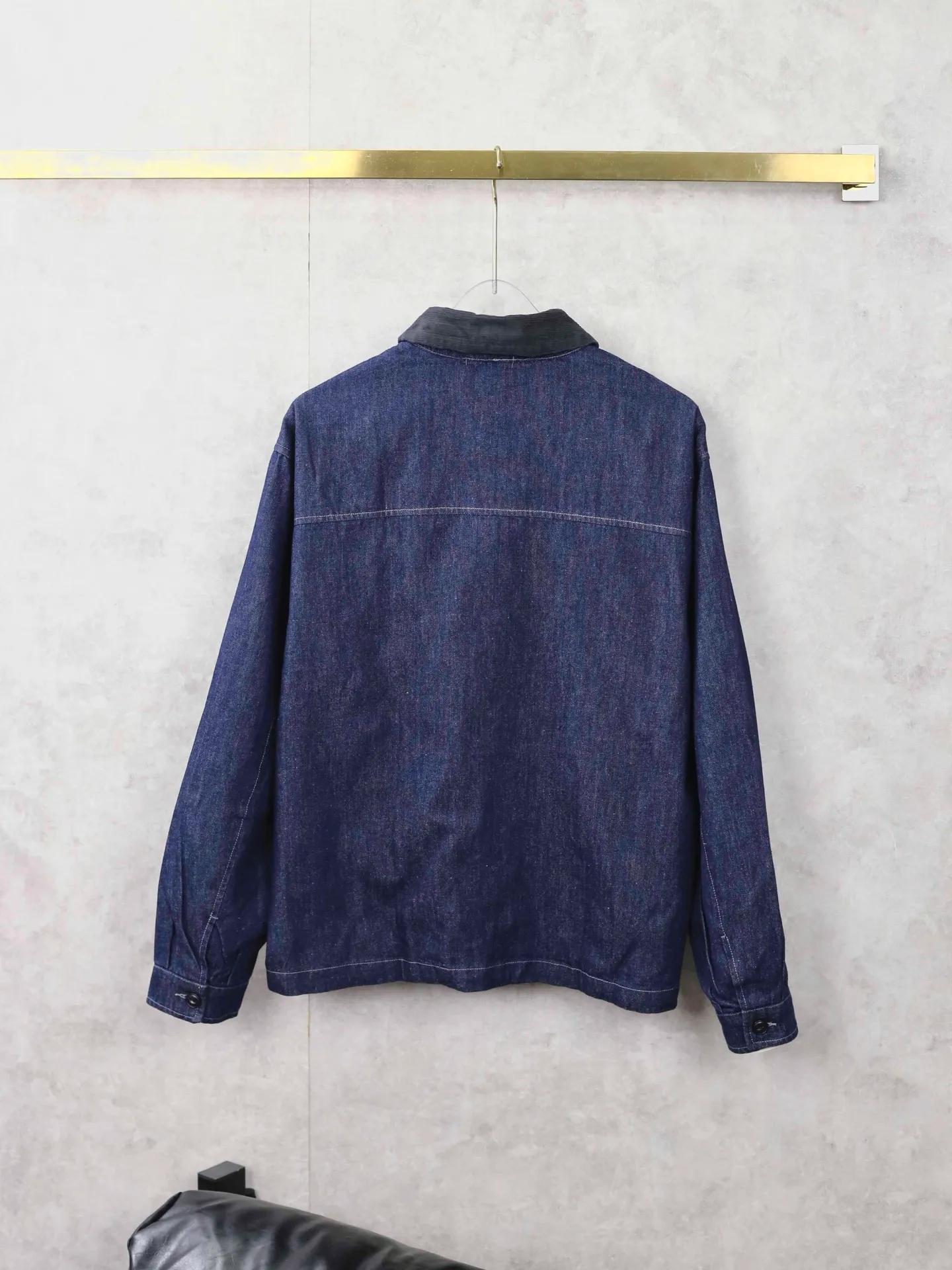 Denim blue details real shot # P320